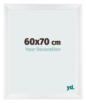 Cornice 60x70cm Bianco Vintage MDF Pisa Davanti Dimensione | Yourdecoration.it
