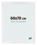 Cornice 60x70cm Bianco Vintage MDF Pisa Davanti Dimensione | Yourdecoration.it