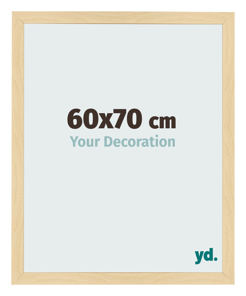 Cornice 60x70cm Faggio Decorativo MDF Bologna Davanti Dimensione | Yourdecoration.it