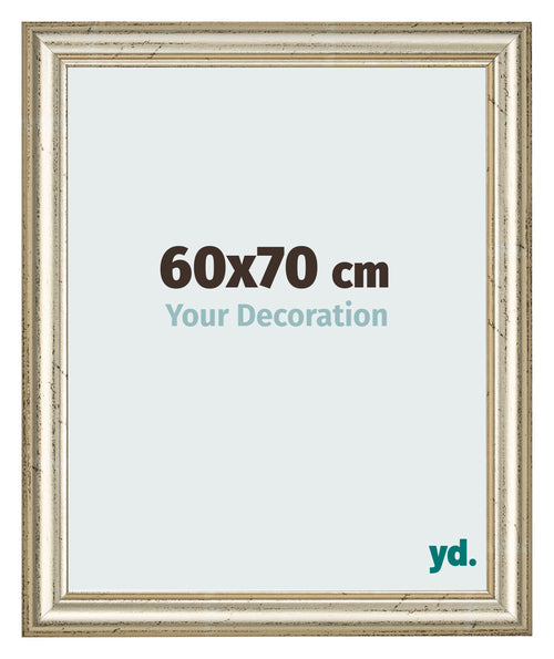Cornice 60x70cm Lucentezza Metallica MDF Lazio Davanti Dimensione | Yourdecoration.it