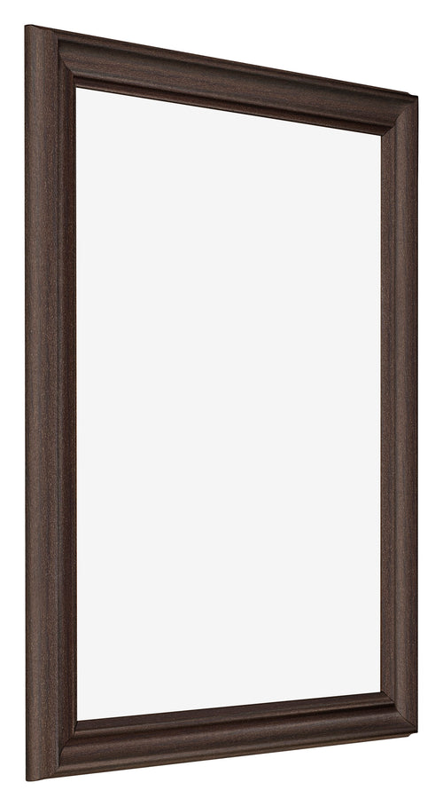 Cornice 60x70cm Quercia Scura MDF Lazio Davanti Obliquo | Yourdecoration.it