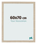Cornice 60x70cm Rovere MDF Bologna Davanti Dimensione | Yourdecoration.it