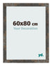 Cornice 60x80 cm Metallo Ossidato MDF Bologna Davanti Dimensione | Yourdecoration.it
