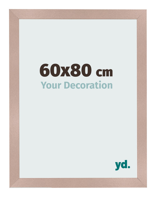 Cornice 60x80 cm Rosa Antico MDF Bologna Davanti Dimensione | Yourdecoration.it