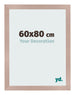 Cornice 60x80 cm Rosa Antico MDF Bologna Davanti Dimensione | Yourdecoration.it