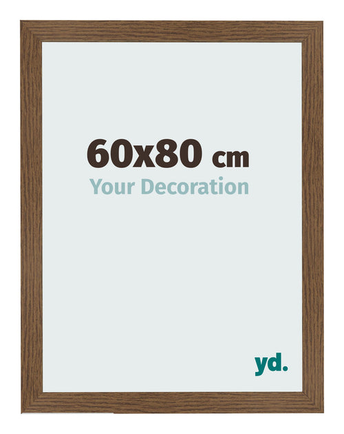 Cornice 60x80 cm Rovere Rustico MDF Bologna Davanti Dimensione | Yourdecoration.it
