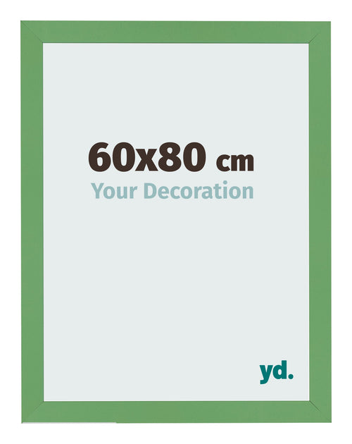 Cornice 60x80 cm Verde MDF Bologna Davanti Dimensione | Yourdecoration.it