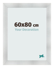 Cornice 60x80cm Alluminio Spazzolato MDF Pisa Davanti Dimensione | Yourdecoration.it