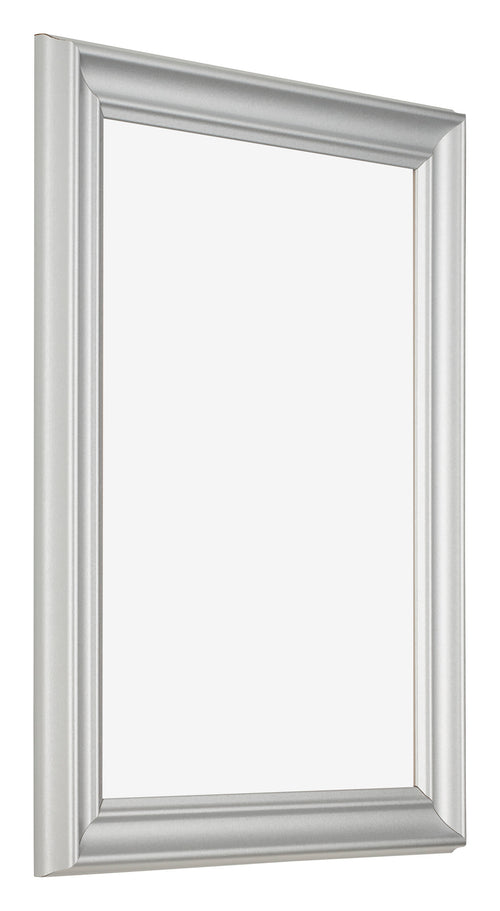Cornice 60x80cm Argento Opaco MDF Lazio Davanti Obliquo | Yourdecoration.it