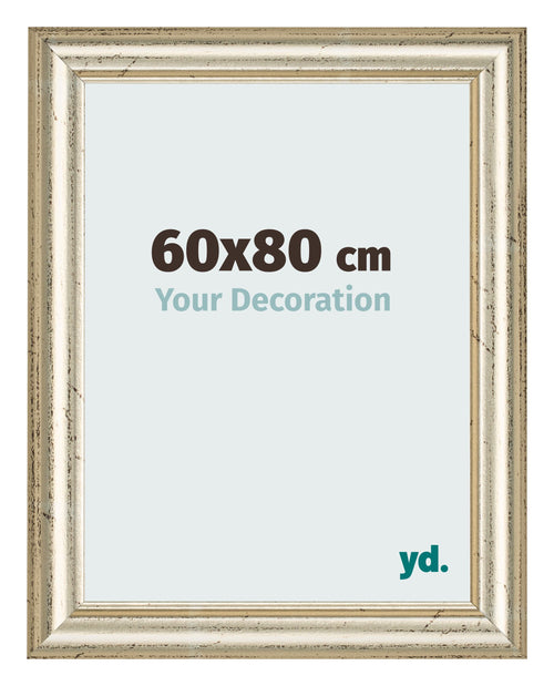 Cornice 60x80cm Lucentezza Metallica MDF Lazio Davanti Dimensione | Yourdecoration.it