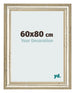 Cornice 60x80cm Lucentezza Metallica MDF Lazio Davanti Dimensione | Yourdecoration.it