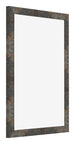 Cornice 60x80cm Metallo Ossidato MDF Bologna Davanti Obliquo | Yourdecoration.it