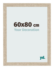 Cornice 60x80cm Rovere MDF Bologna Davanti Dimensione | Yourdecoration.it