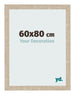 Cornice 60x80cm Rovere MDF Bologna Davanti Dimensione | Yourdecoration.it