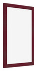 Cornice 60x80cm Vino Rosso Spazzato MDF Bologna Davanti Obliquo | Yourdecoration.it