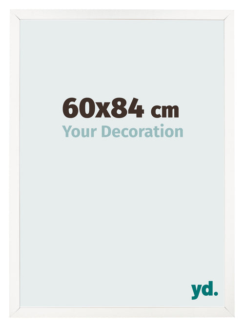 Cornice 60x84 cm Bianco Lucente MDF Bologna Davanti Dimensione | Yourdecoration.it