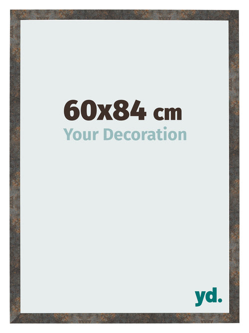 Cornice 60x84 cm Metallo Ossidato MDF Bologna Davanti Dimensione | Yourdecoration.it