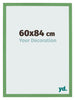 Cornice 60x84 cm Verde MDF Bologna Davanti Dimensione | Yourdecoration.it