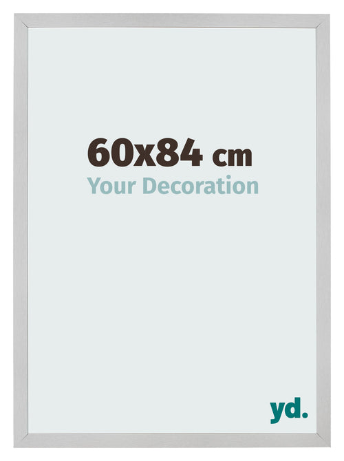 Cornice 60x84cm Acciaio Inox MDF Bologna Davanti Dimensione | Yourdecoration.it