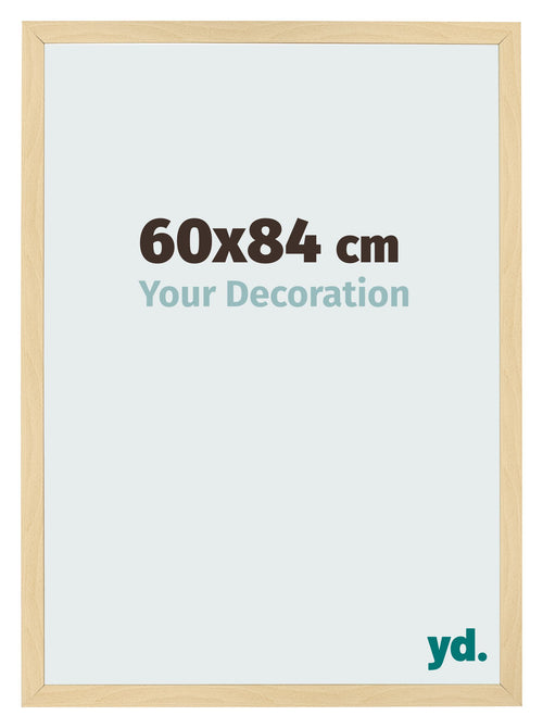 Cornice 60x84cm Faggio Decorativo MDF Bologna Davanti Dimensione | Yourdecoration.it