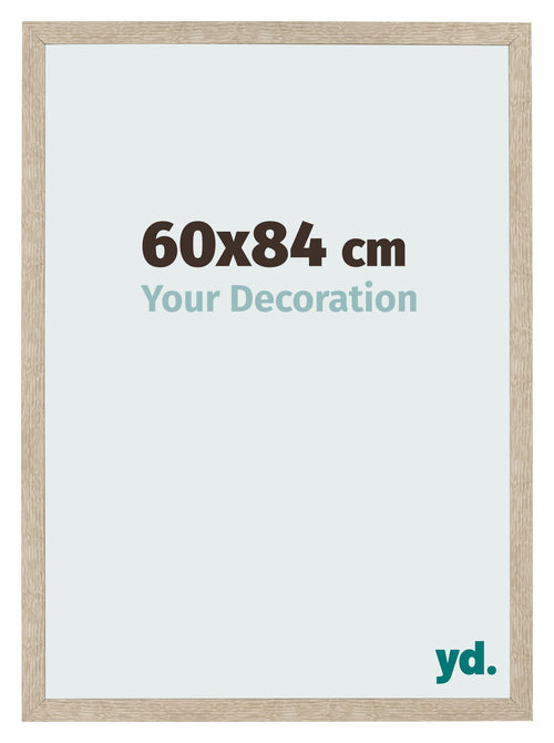 Cornice 60x84cm Rovere MDF Bologna Davanti Dimensione | Yourdecoration.it