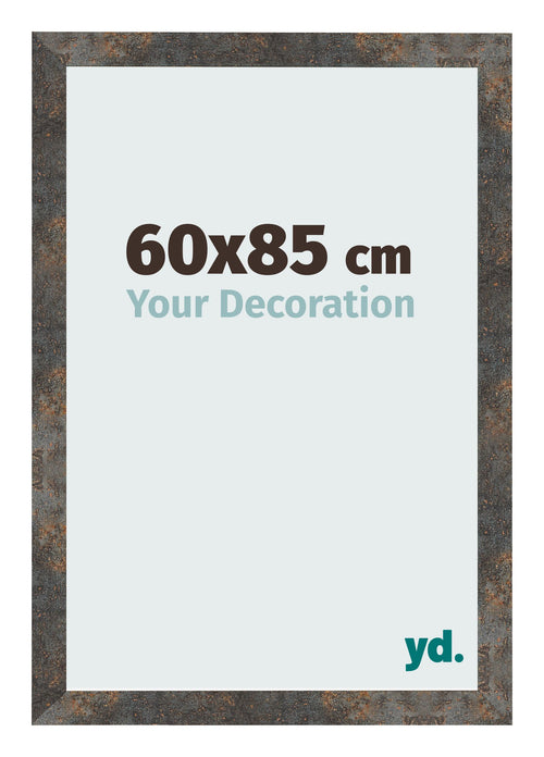 Cornice 60x85 cm Metallo Ossidato MDF Bologna Davanti Dimensione | Yourdecoration.it