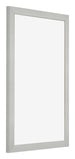 Cornice 60x85cm Acciaio Inox MDF Bologna Davanti Obliquo | Yourdecoration.it