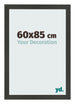 Cornice 60x85cm Antracite MDF Bologna Davanti Dimensione | Yourdecoration.it
