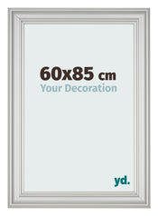 Cornice 60x85cm Argento Opaco MDF Lazio Davanti Dimensione | Yourdecoration.it