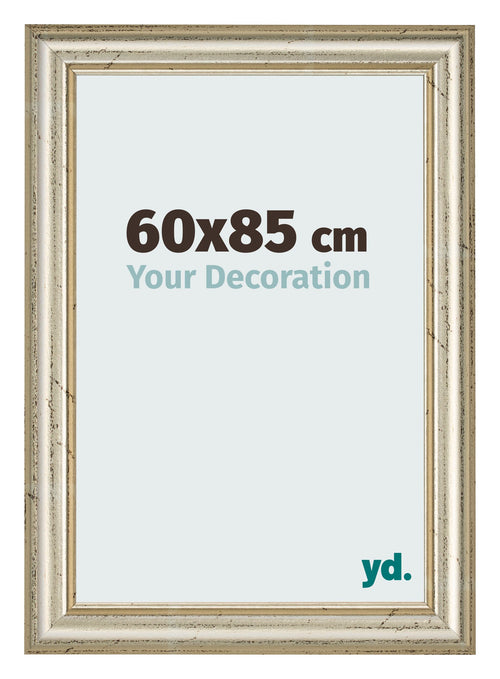 Cornice 60x85cm Lucentezza Metallica MDF Lazio Davanti Dimensione | Yourdecoration.it