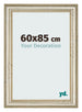 Cornice 60x85cm Lucentezza Metallica MDF Lazio Davanti Dimensione | Yourdecoration.it