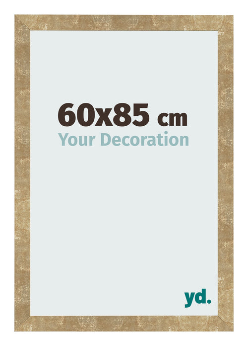 Cornice 60x85cm Oro Antico MDF Bologna Davanti Dimensione | Yourdecoration.it