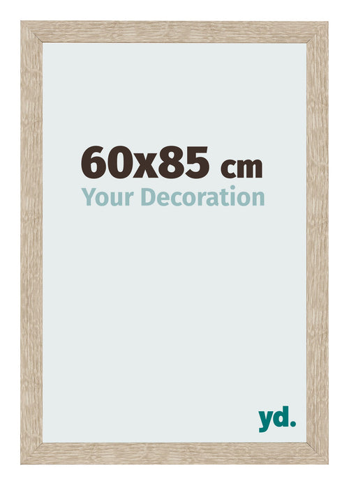 Cornice 60x85cm Rovere MDF Bologna Davanti Dimensione | Yourdecoration.it