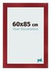 Cornice 60x85cm Vino Rosso Spazzato MDF Pisa Davanti Dimensione | Yourdecoration.it