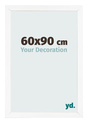 Cornice 60x90 cm Bianco Opaco MDF Bologna Davanti Dimensione | Yourdecoration.it