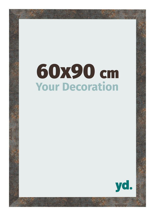 Cornice 60x90 cm Metallo Ossidato MDF Bologna Davanti Dimensione | Yourdecoration.it