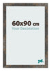 Cornice 60x90 cm Metallo Ossidato MDF Bologna Davanti Dimensione | Yourdecoration.it