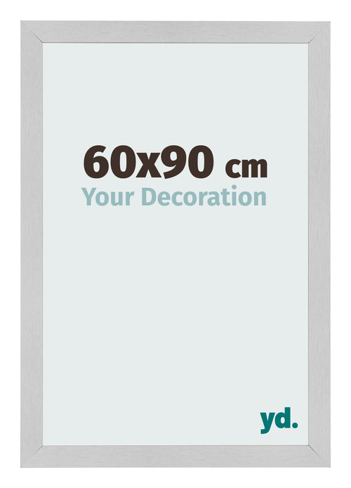 Cornice 60x90cm Acciaio Inox MDF Bologna Davanti Dimensione | Yourdecoration.it