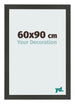 Cornice 60x90cm Antracite MDF Bologna Davanti Dimensione | Yourdecoration.it