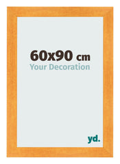 Cornice 60x90cm Arancione MDF Pisa Davanti Dimensione | Yourdecoration.it
