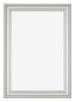 Cornice 60x90cm Argento Opaco MDF Lazio Davanti | Yourdecoration.it