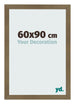 Cornice 60x90cm Bronzo Decorativo MDF Bologna Davanti Dimensione | Yourdecoration.it