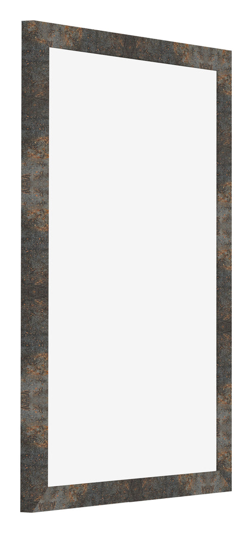 Cornice 60x90cm Metallo Ossidato MDF Bologna Davanti Obliquo | Yourdecoration.it