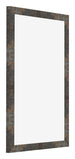 Cornice 60x90cm Metallo Ossidato MDF Bologna Davanti Obliquo | Yourdecoration.it