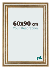 Cornice 60x90cm Oro Antico MDF Lazio Davanti Dimensione | Yourdecoration.it