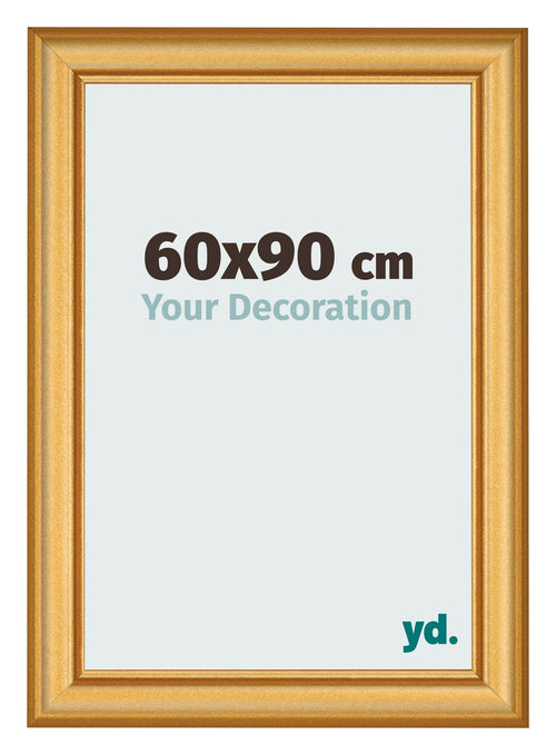 Cornice 60x90cm Oro Opaco MDF Lazio Davanti Dimensione | Yourdecoration.it