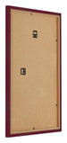 Cornice 60x90cm Vino Rosso Spazzato MDF Bologna Retro Obliquo | Yourdecoration.it