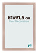 Cornice 61x91 5 cm Rosa Antico MDF Bologna Davanti Dimensione | Yourdecoration.it