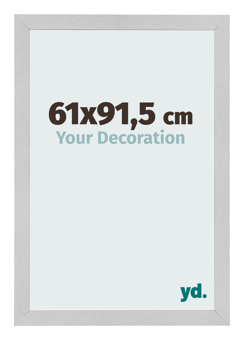 Cornice 61x91 5cm Acciaio Inox MDF Bologna Davanti Dimensione | Yourdecoration.it