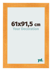 Cornice 61x91 5cm Arancione MDF Pisa Davanti Dimensione | Yourdecoration.it